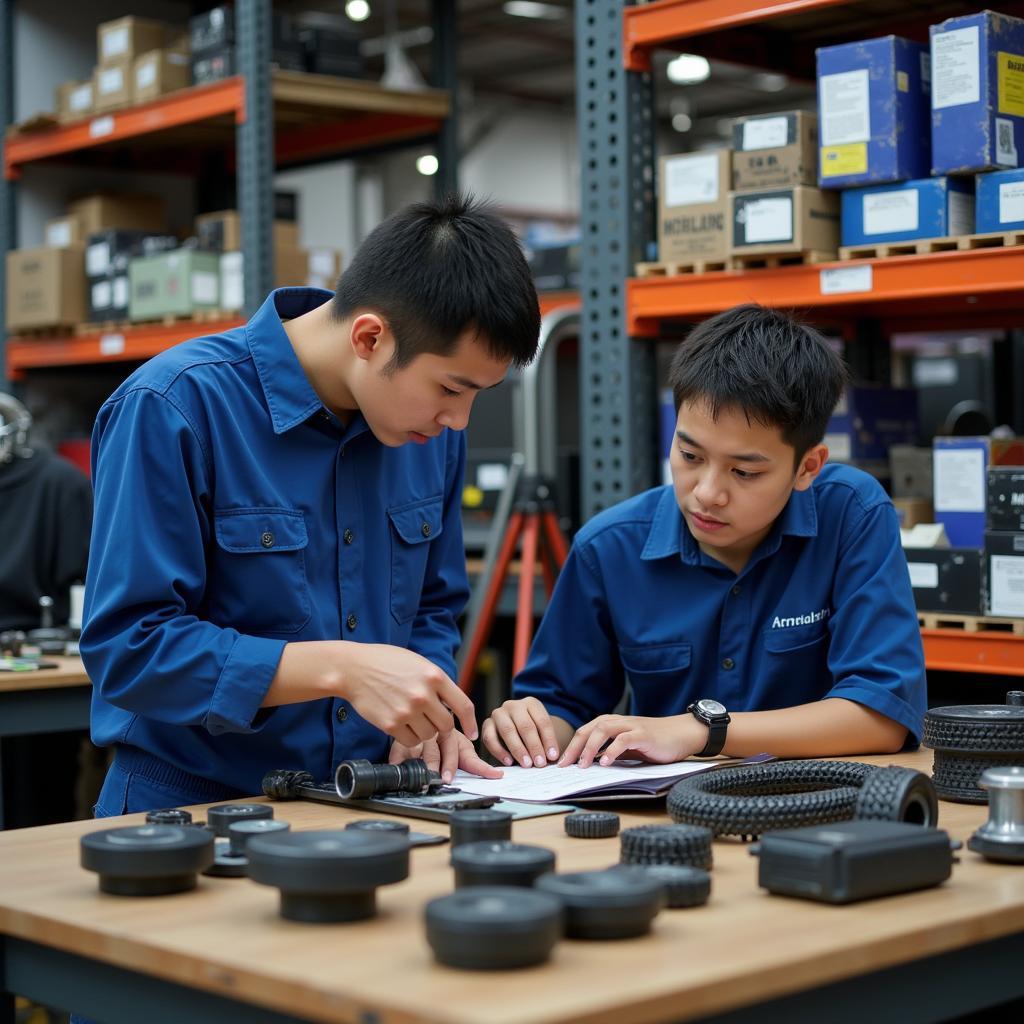 ASEAN Auto Parts Counter Training Scene