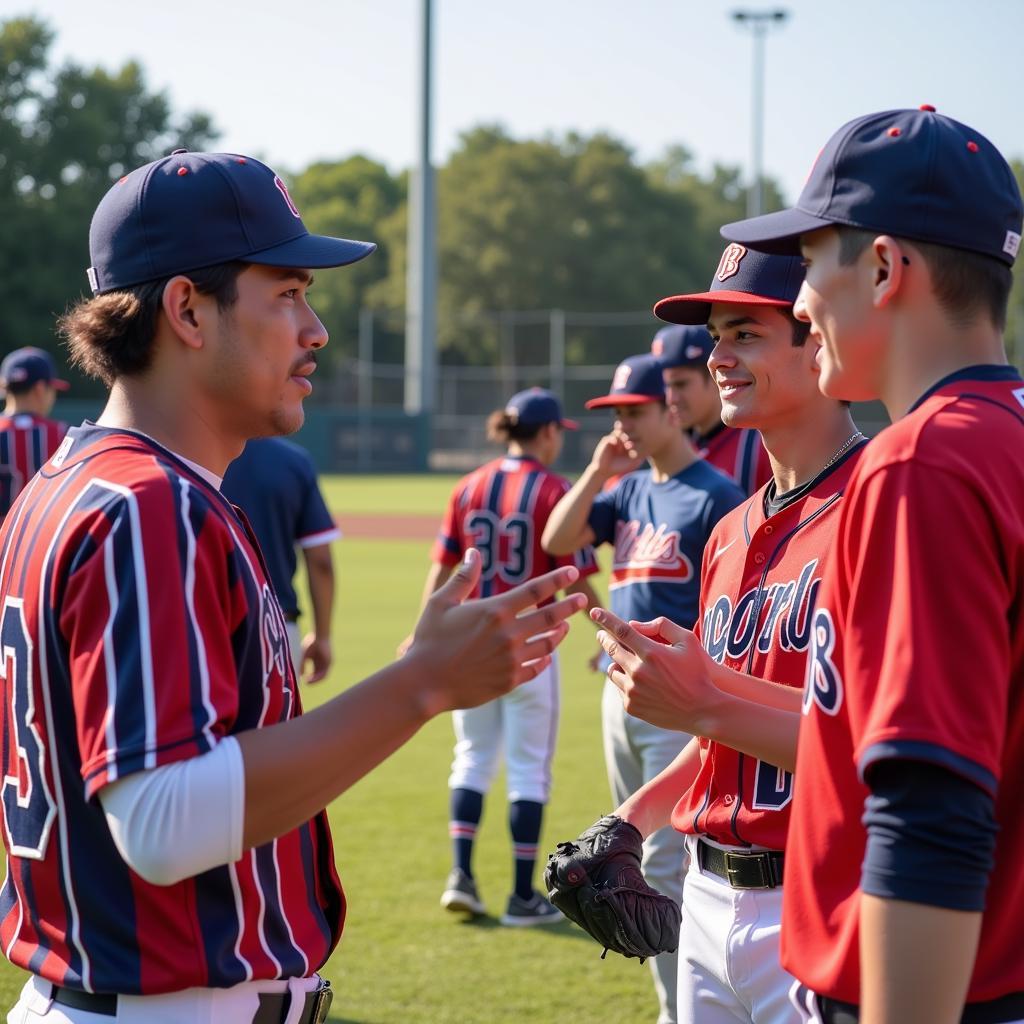 Cultural exchange at an ASEAN baseball game in Riverbend Park