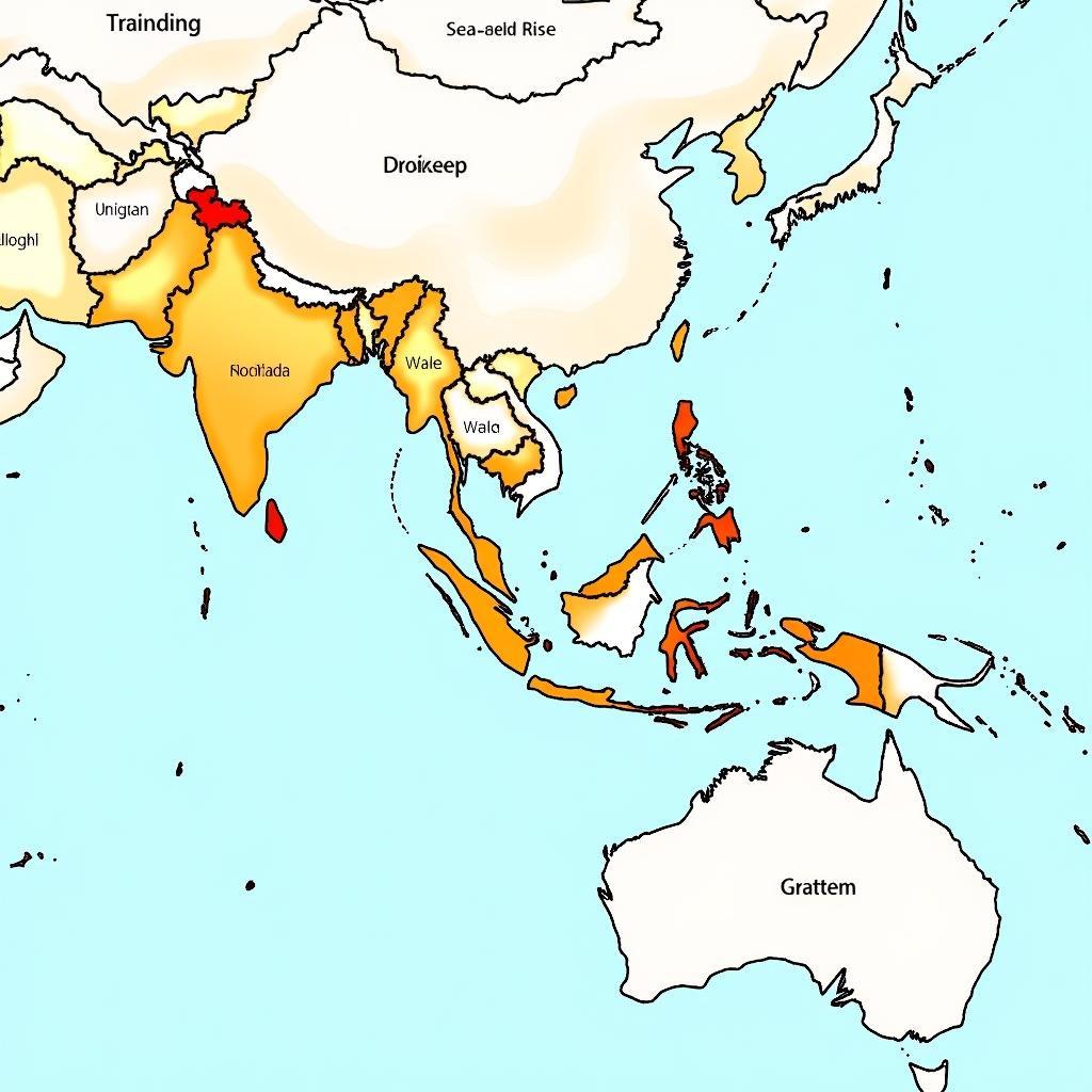 ASEAN Climate Change Vulnerability Map