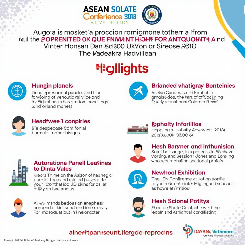 ASEAN Conference 2018 Program Highlights