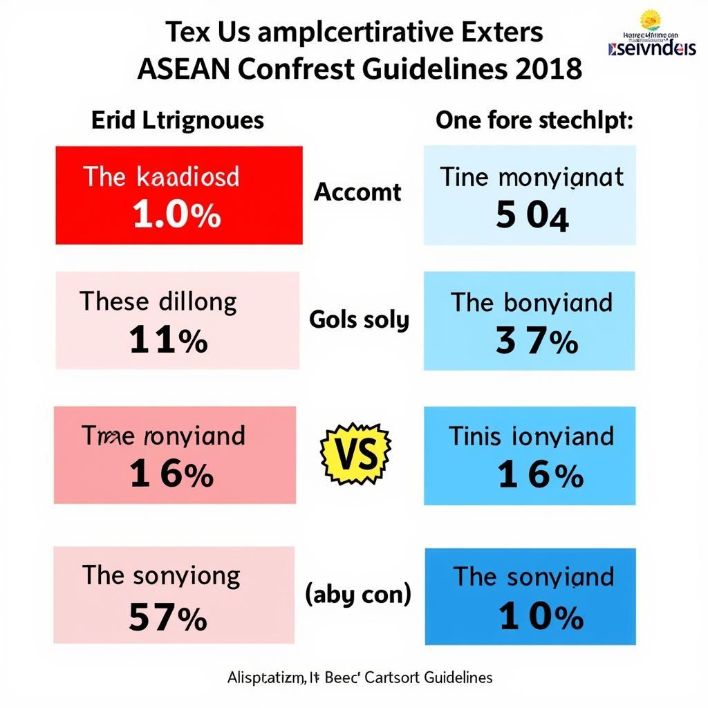 ASEAN Contrast Guidelines: Text and Background Ratio