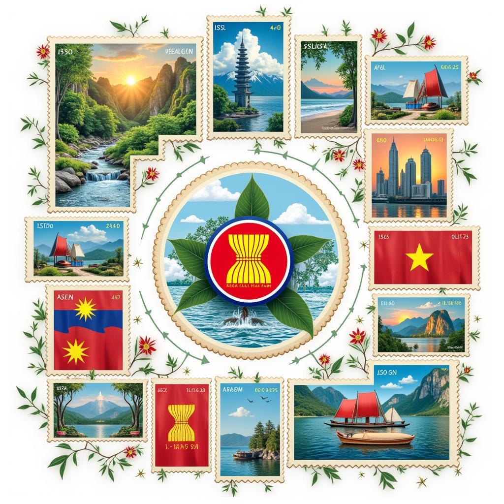 The Future of ASEAN Cooperation Reflected in Philately