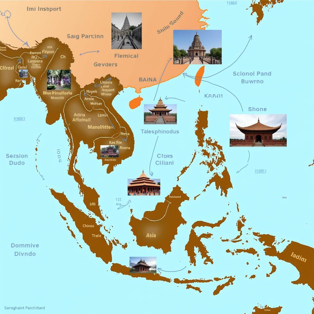 Influence of India, China, and the West on ASEAN Culture