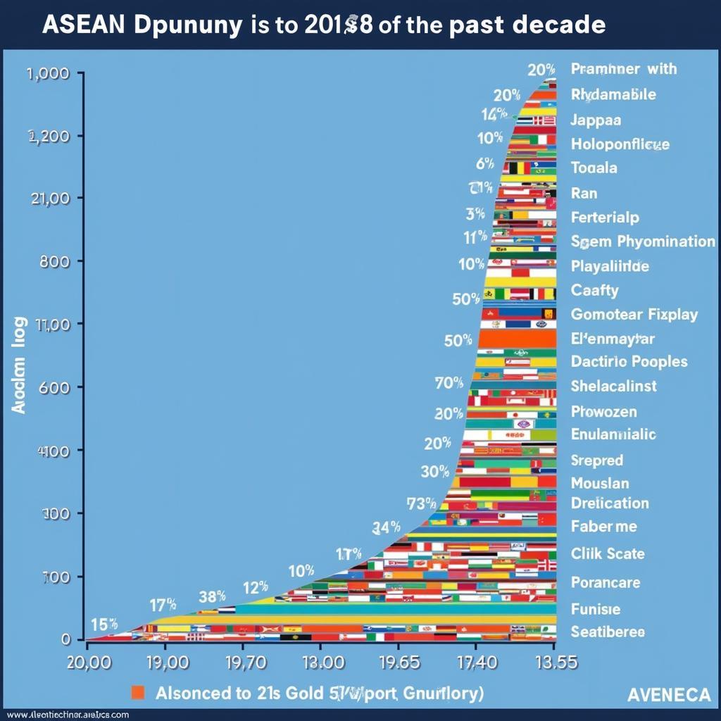 ASEAN Economic Growth Chart on Aveneca