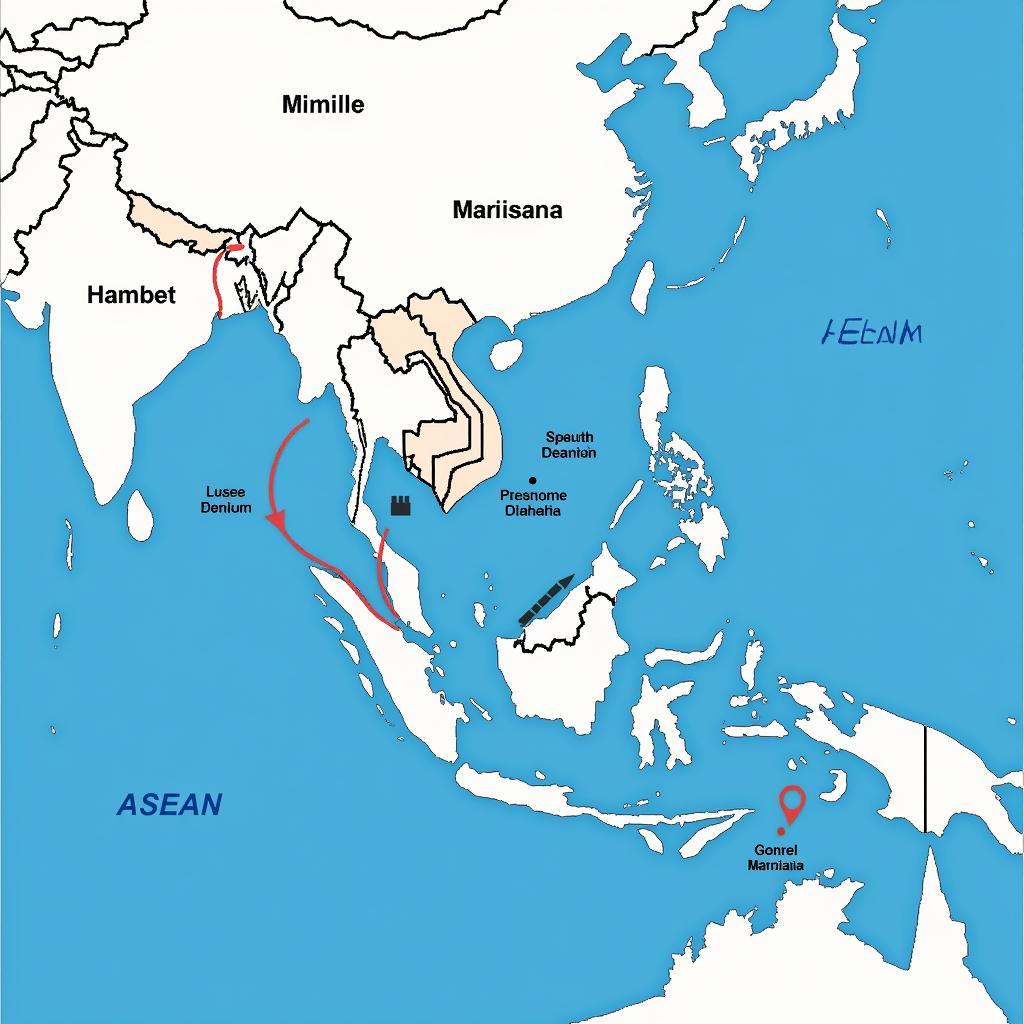 ASEAN Economic Integration Map