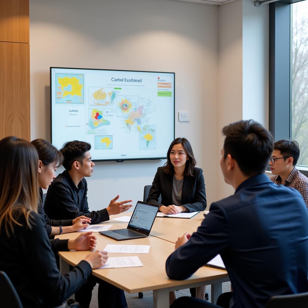 Members of the ASEAN Engineers Club Darlington gathered for a meeting