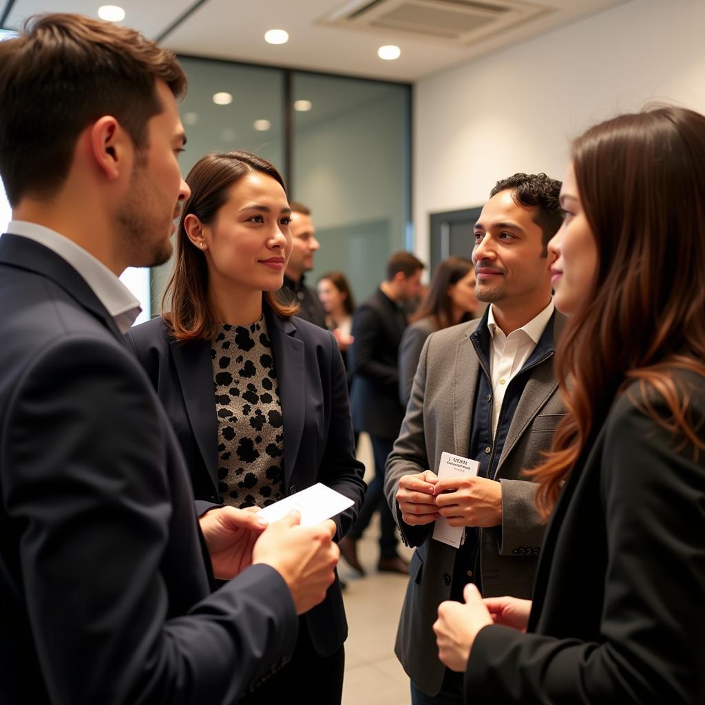 Southeast Asian entrepreneurs networking in Odense, Denmark