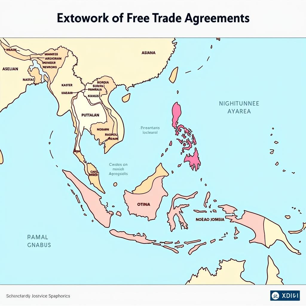 ASEAN Free Trade Area Network