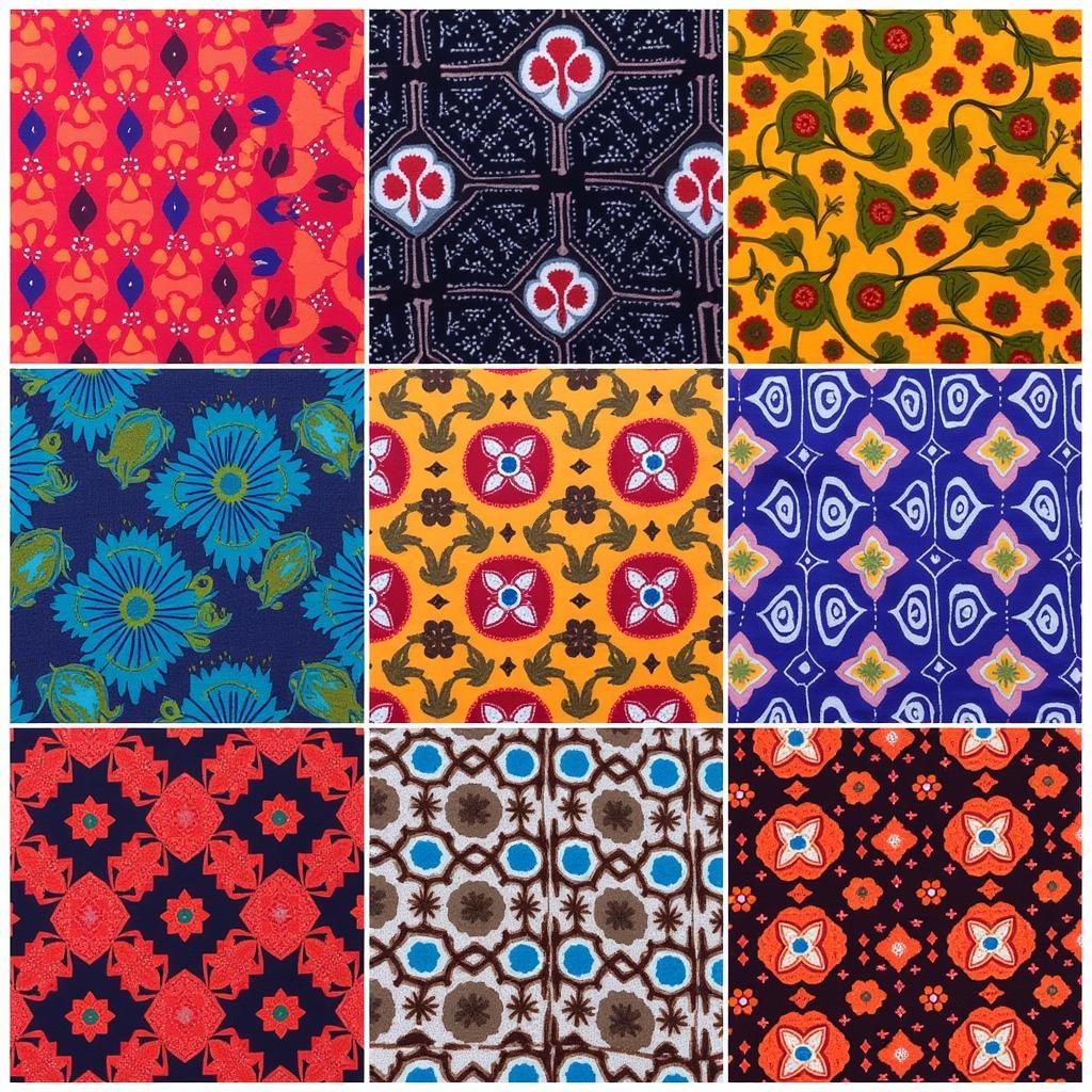 ASEAN Geometre in Textile Patterns