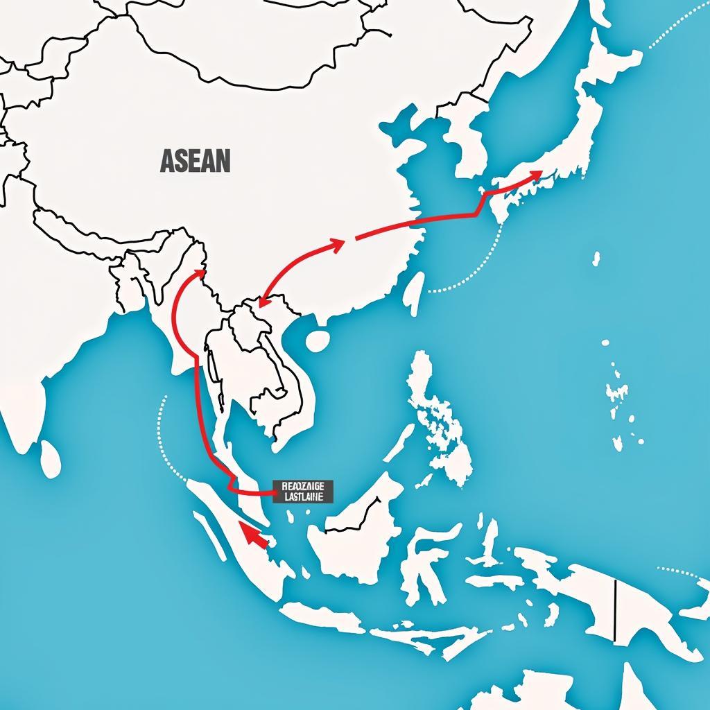 ASEAN Global Turnover: Visualizing trade flows between ASEAN countries and the rest of the world.