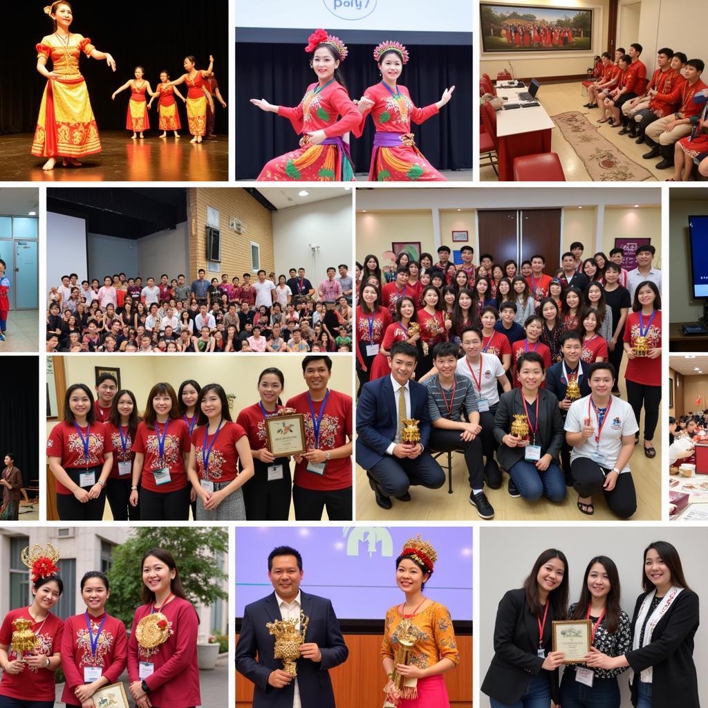 ASEAN-Korea Cultural Exchange 2019: Photos showcasing various cultural exchange activities between ASEAN and Korea, including traditional performances, art exhibitions, and educational programs.