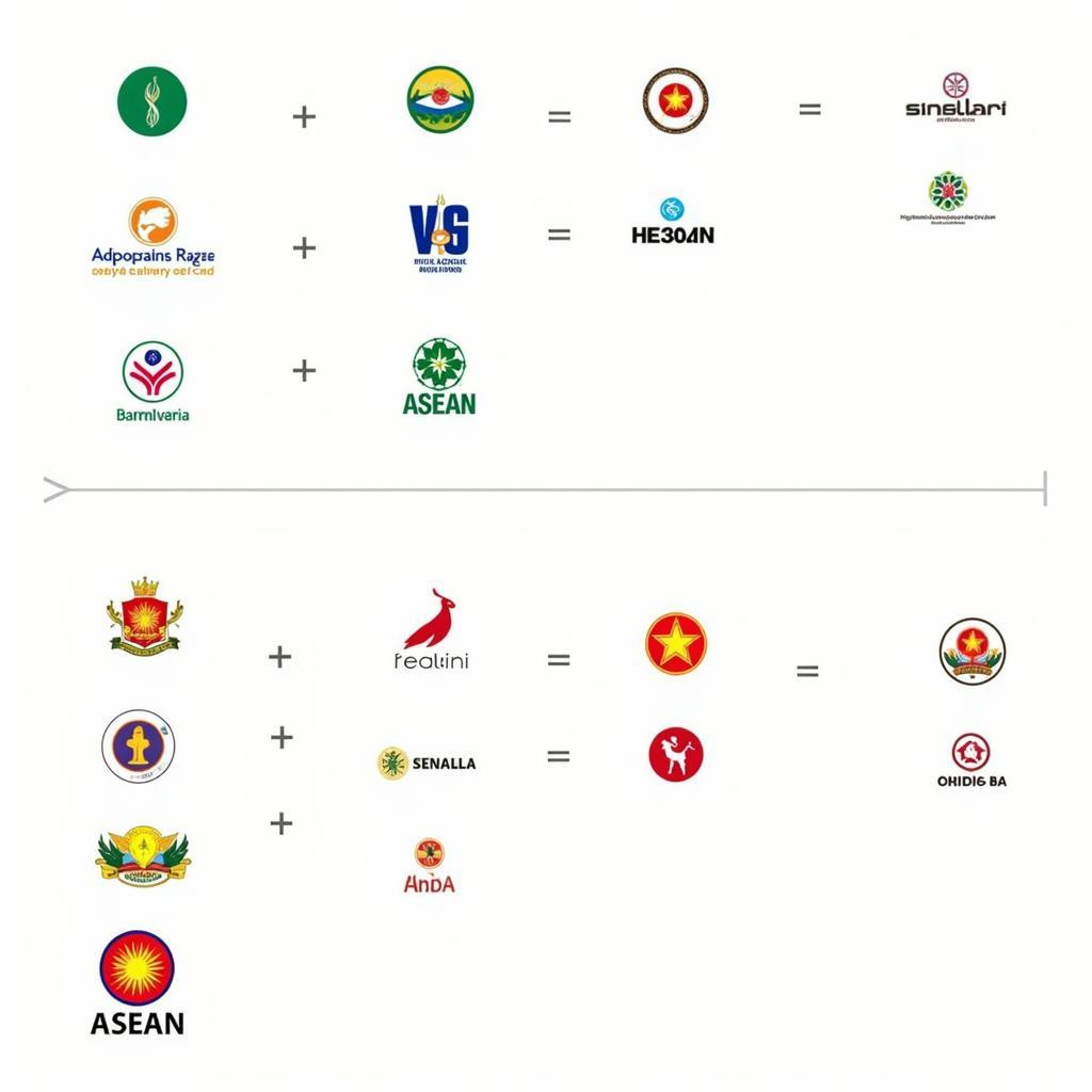 Common Design Elements in ASEAN Logos