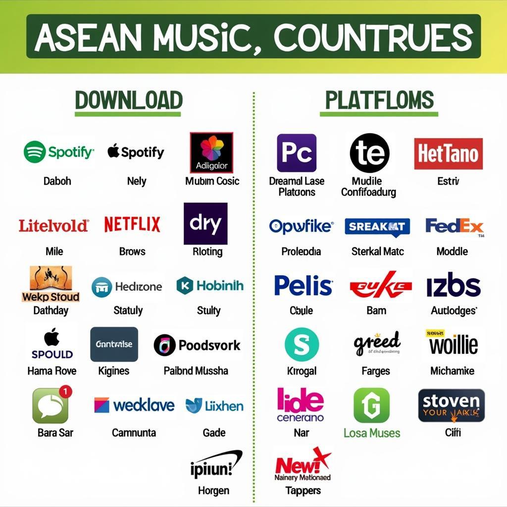 Southeast Asian Music Streaming and Download Platforms