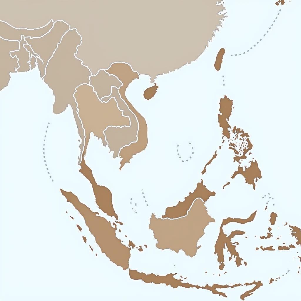 ASEAN Neighborlist Map