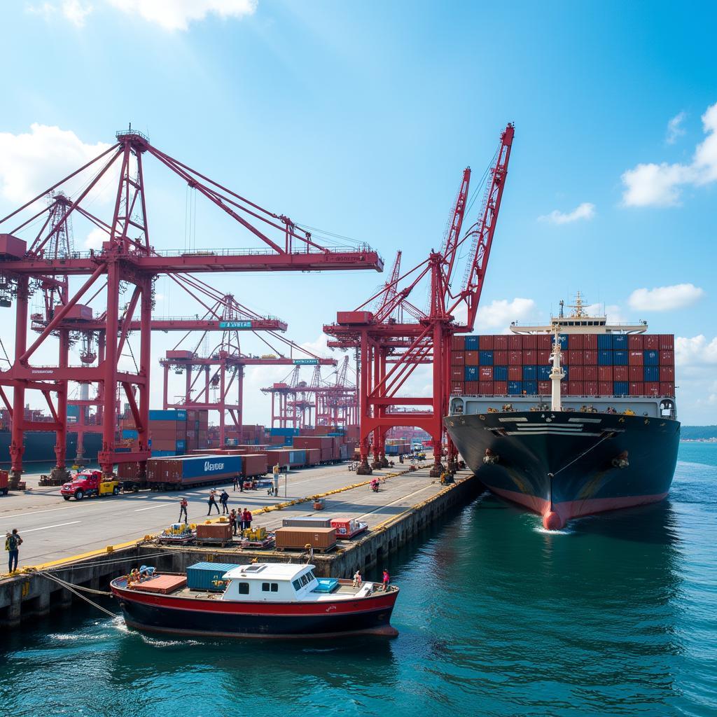 Modern Port Infrastructure in Southeast Asia