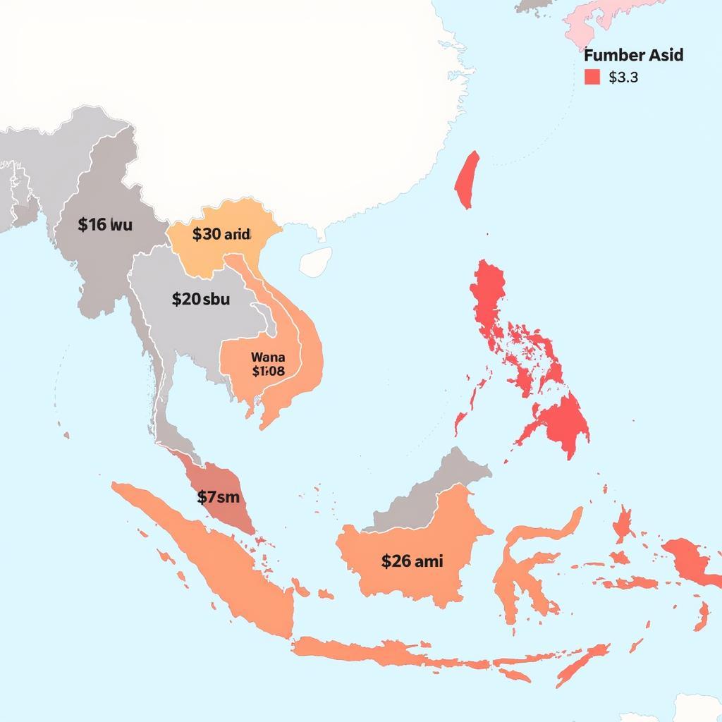 ASEAN Salary Map by Country