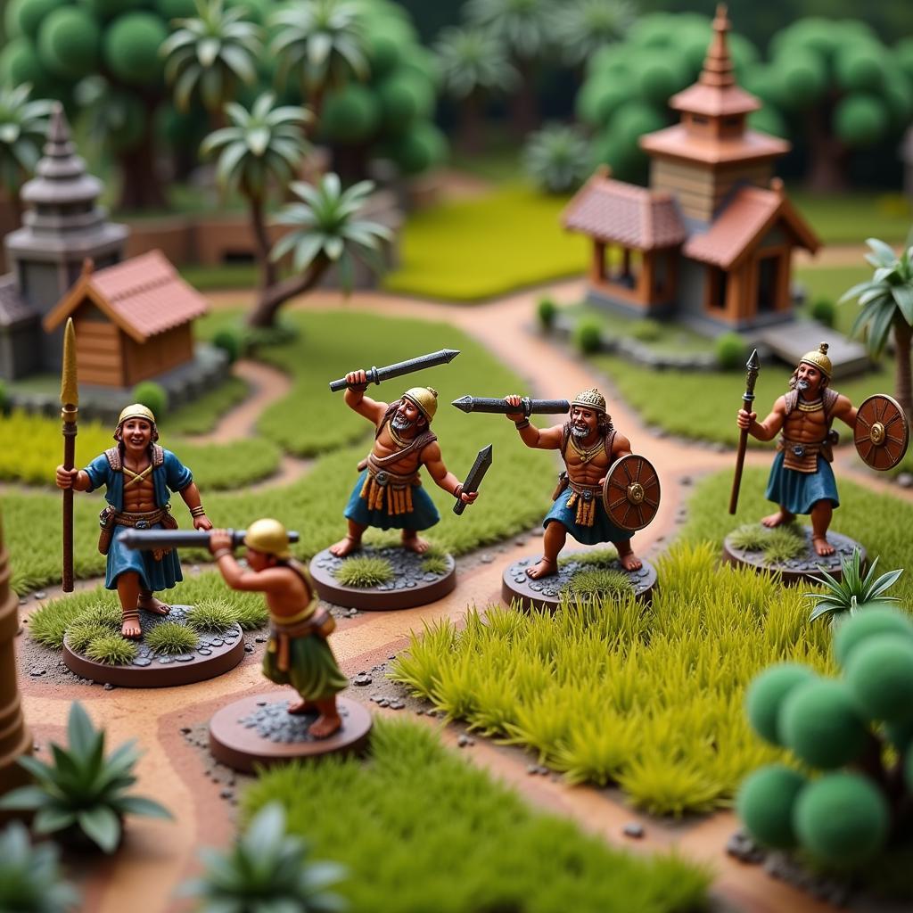 Asean Set Heroscape Gameplay Scene