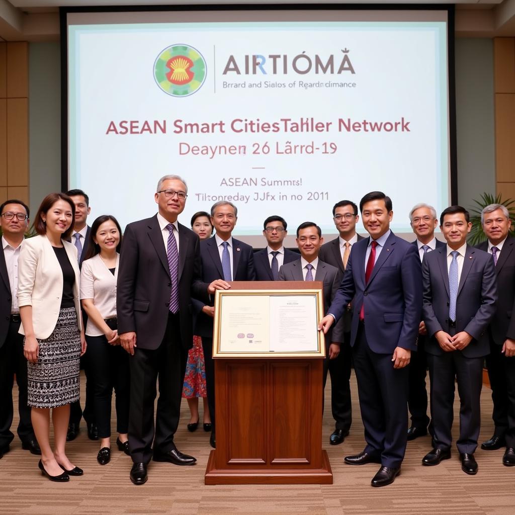 Launch of the ASEAN Smart Cities Network