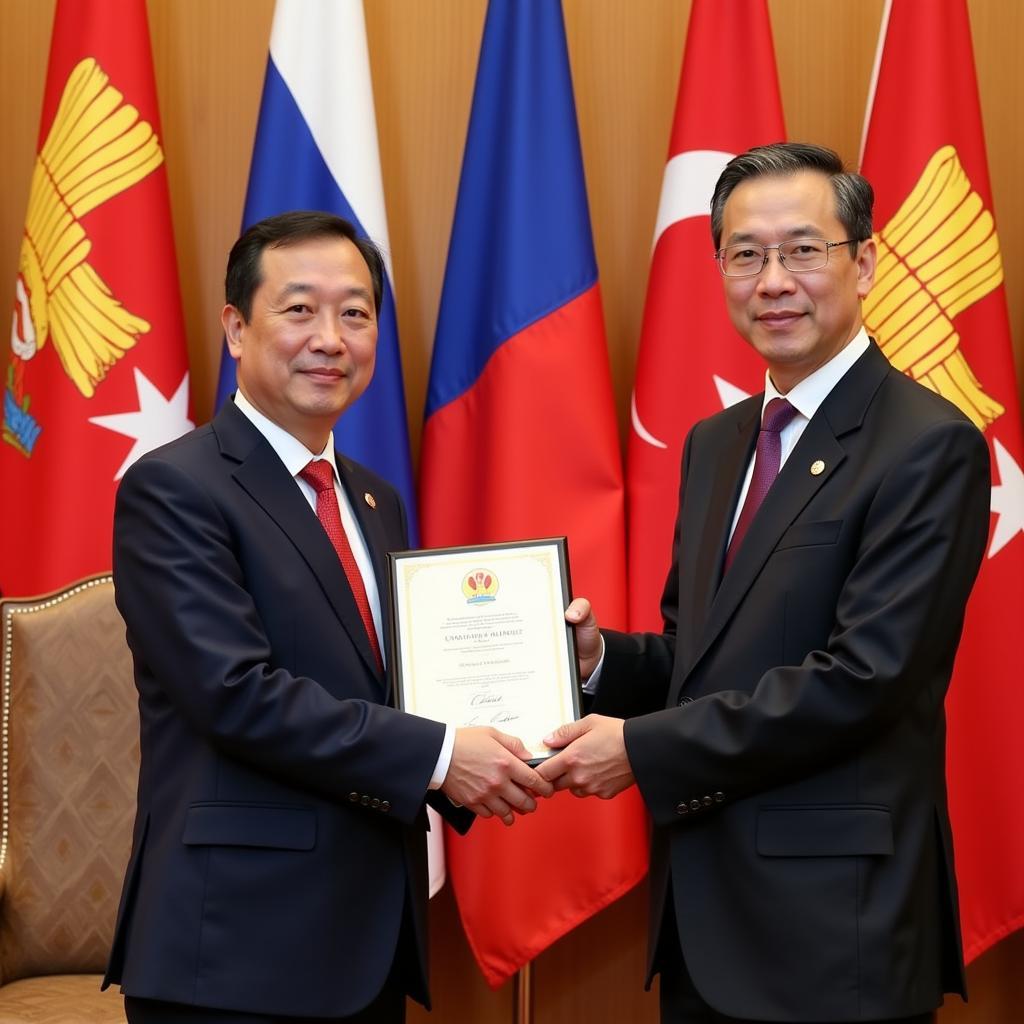 ASEAN Summit: Appointment Ceremony for a Key Position