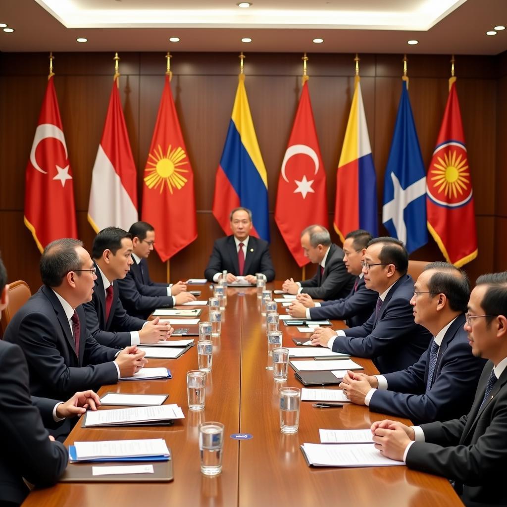 ASEAN Summit Leaders Meeting