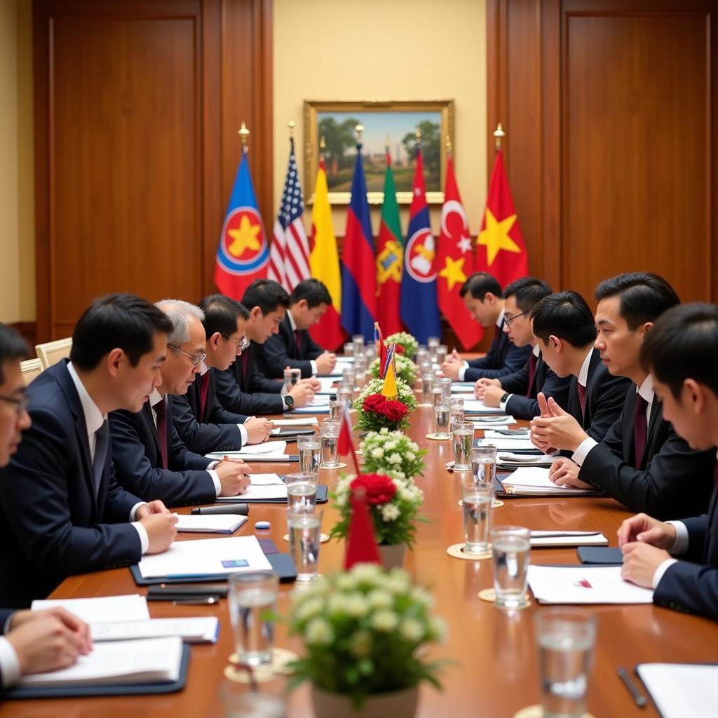 ASEAN Summit Meeting Photograph