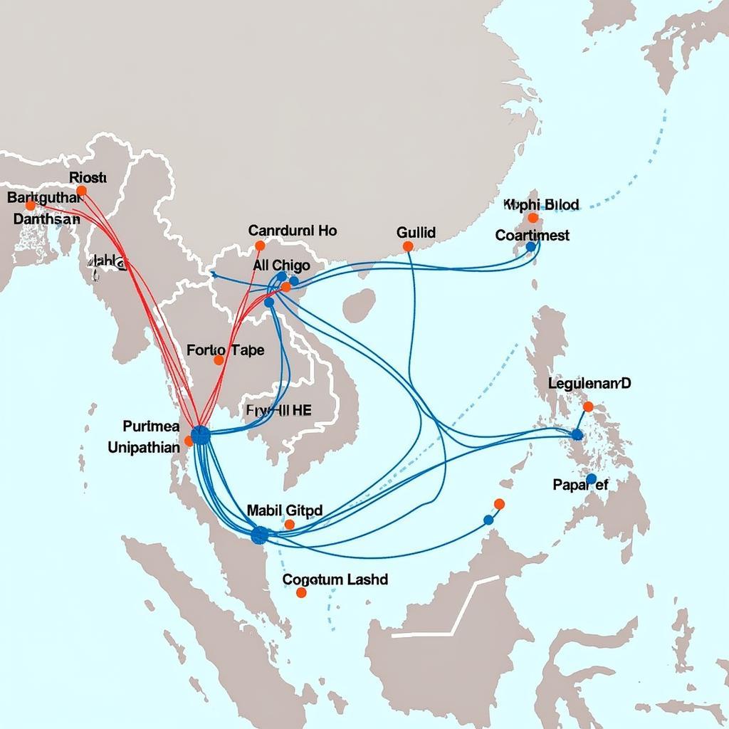 ASEAN Supply Chain Map