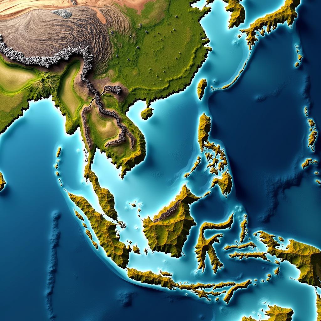 ASEAN Surface Generation: Natural Formations