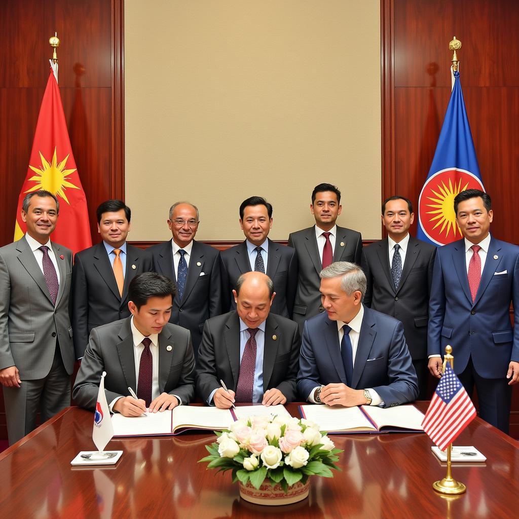 ASEAN Treaty of Amity and Cooperation Signing Ceremony