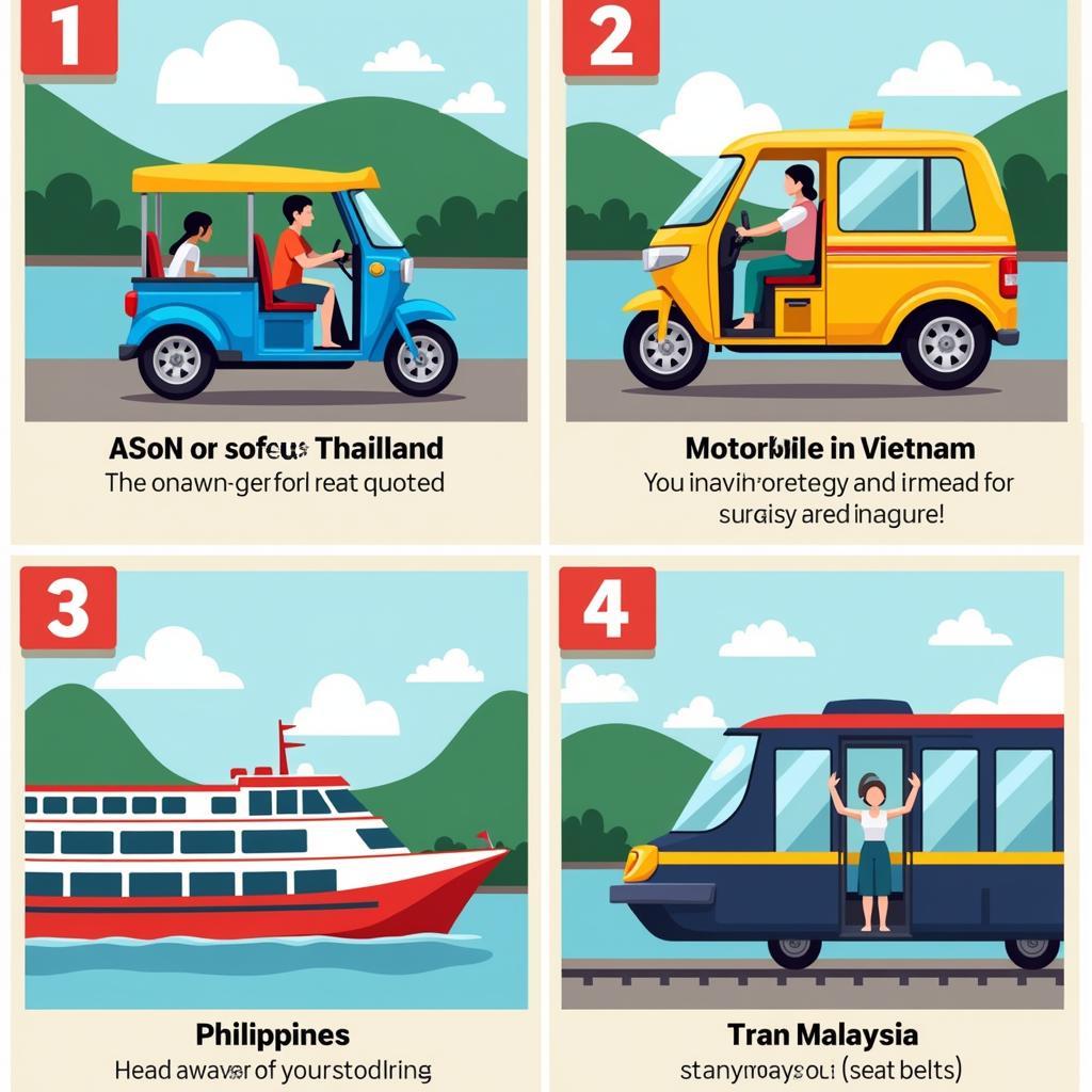 Staying Safe on ASEAN Roads and Waterways