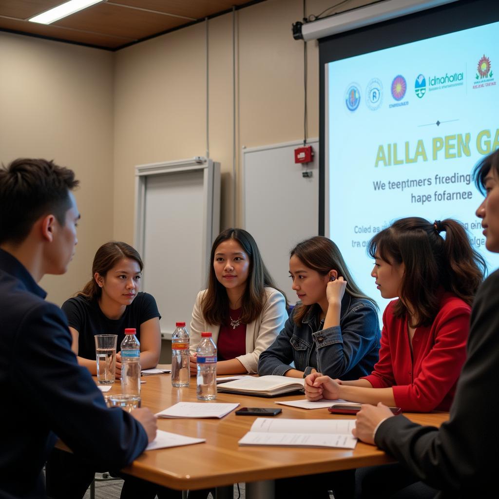 ASEAN youth discuss the future at a summit