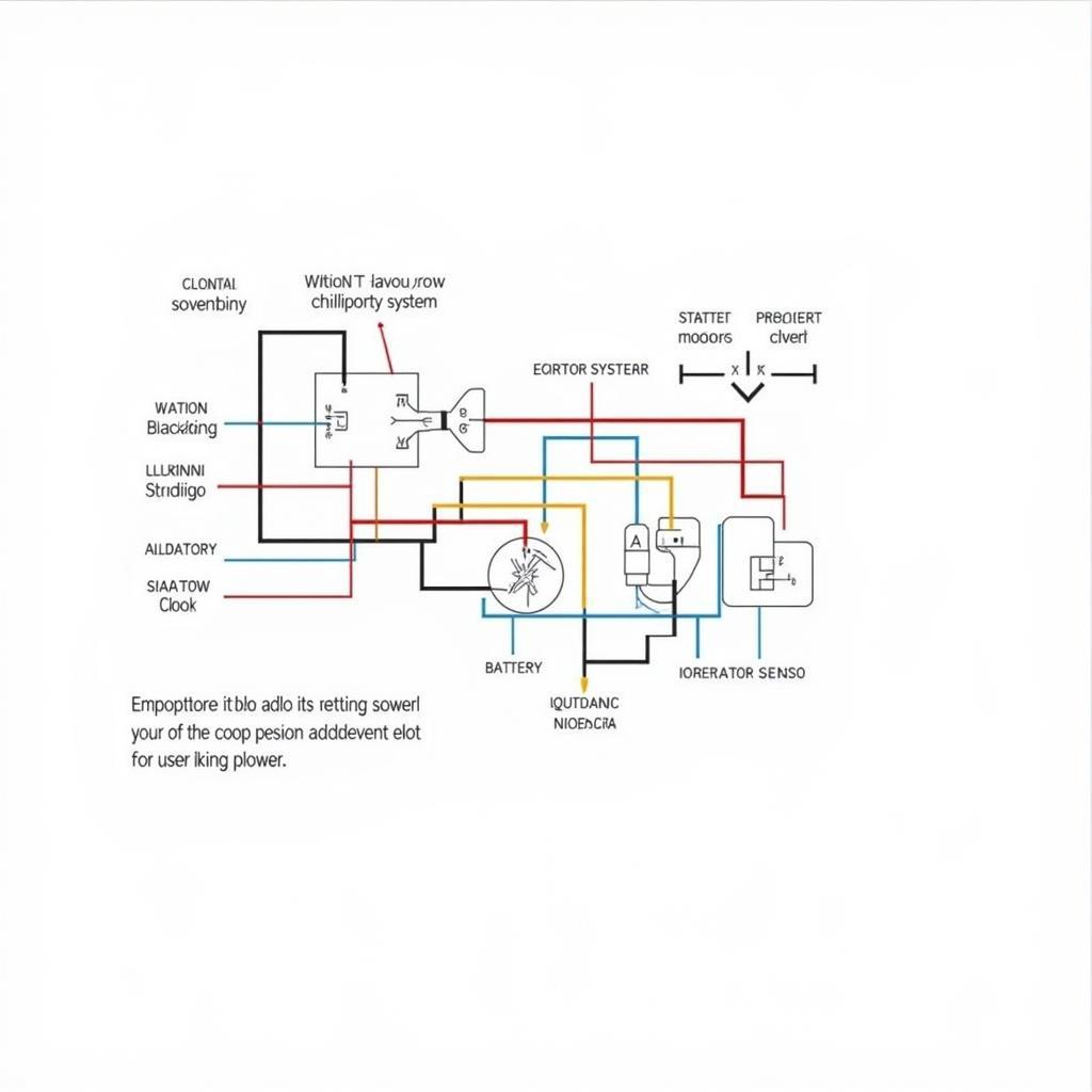 Automotive Electrical System Diagram