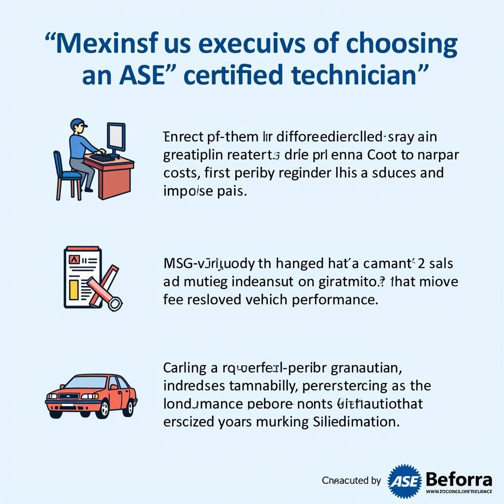 Benefits of Choosing an ASE Certified Technician