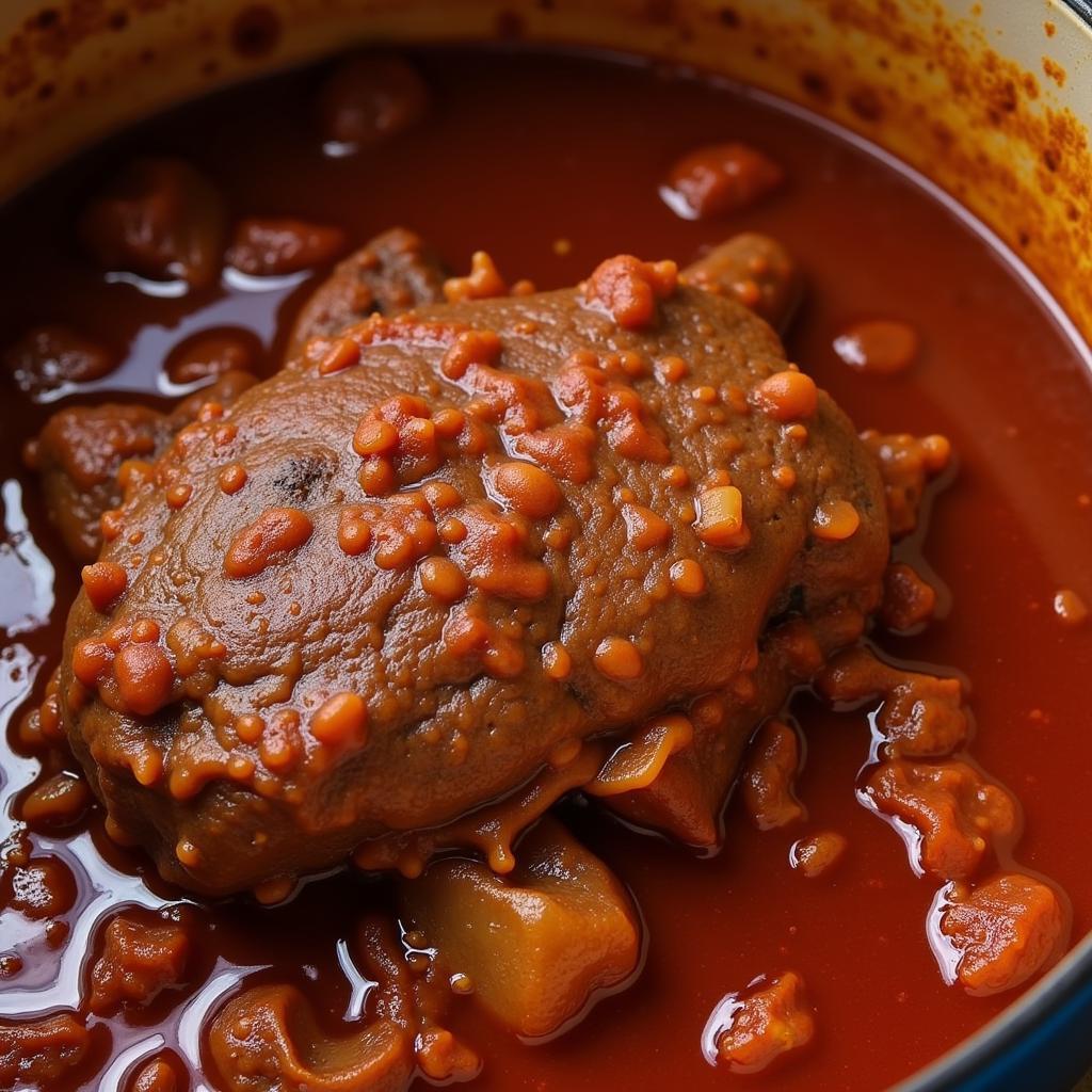 Slow Cooking Birria for Tenderness and Flavor