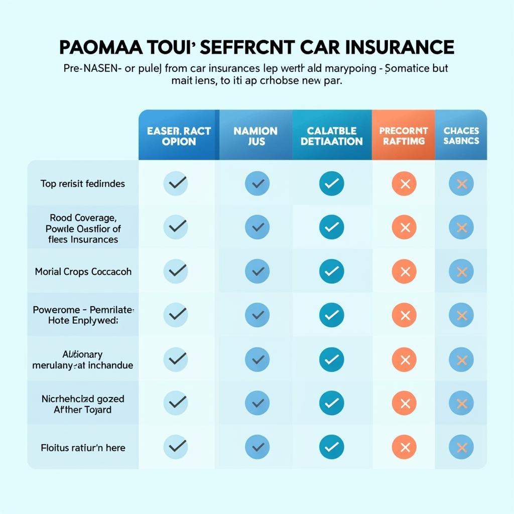 Comparing Car Insurance Policies