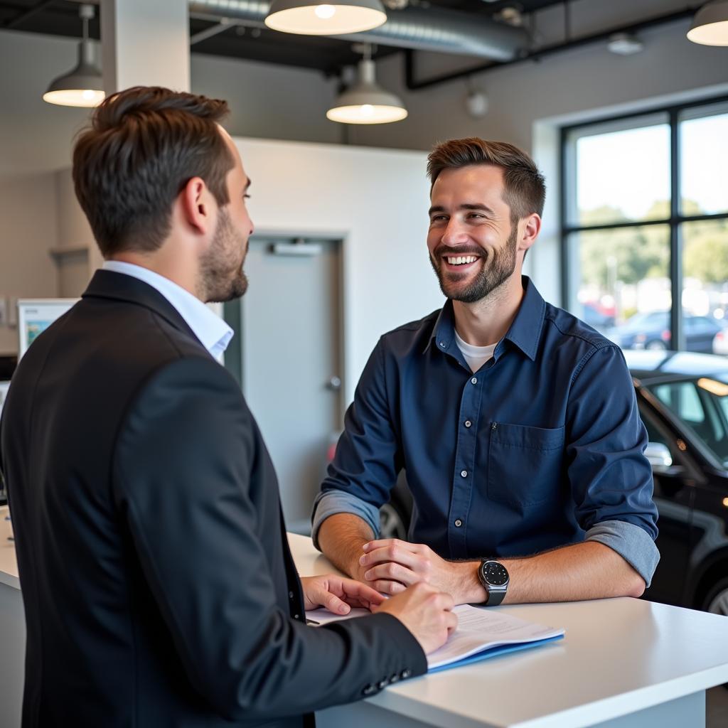 Customer Interaction at ASE Certified Dealership