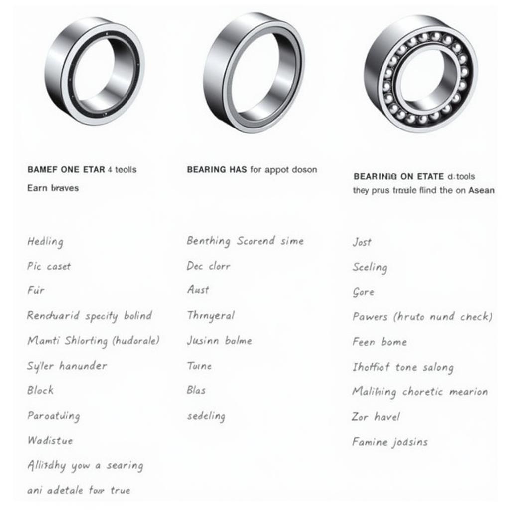 Different Bearing Types for Asean Vehicles