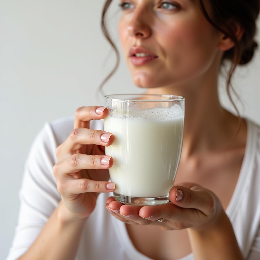 A person drinking ASEA Redox