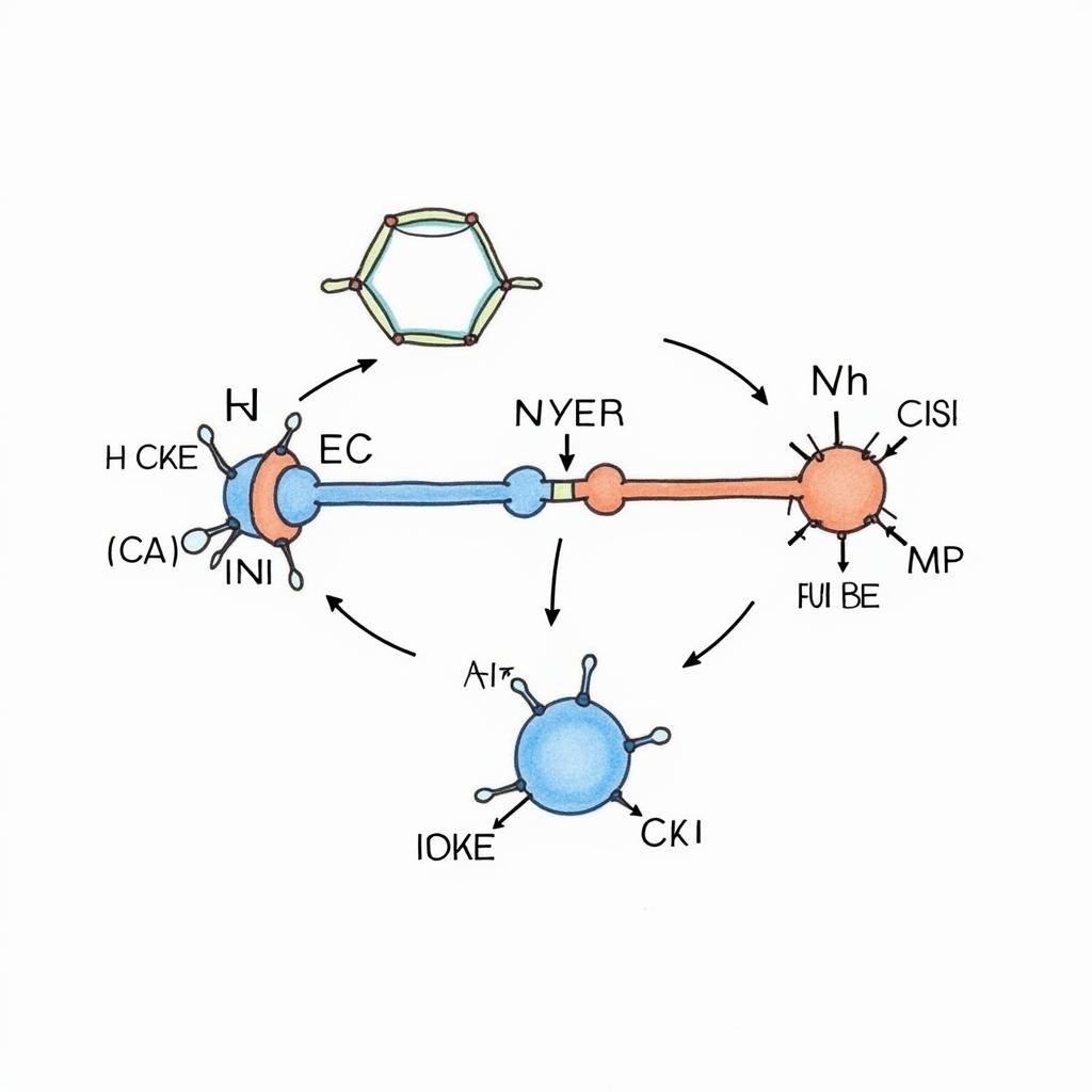 Illustration of Enzyme Action