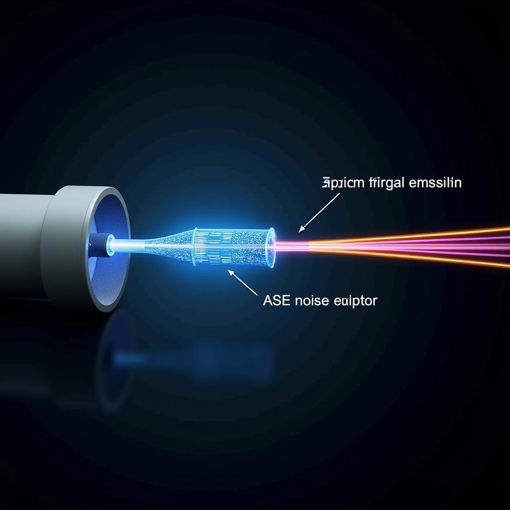 Erbium-doped Fiber Amplifier and ASE Noise generation