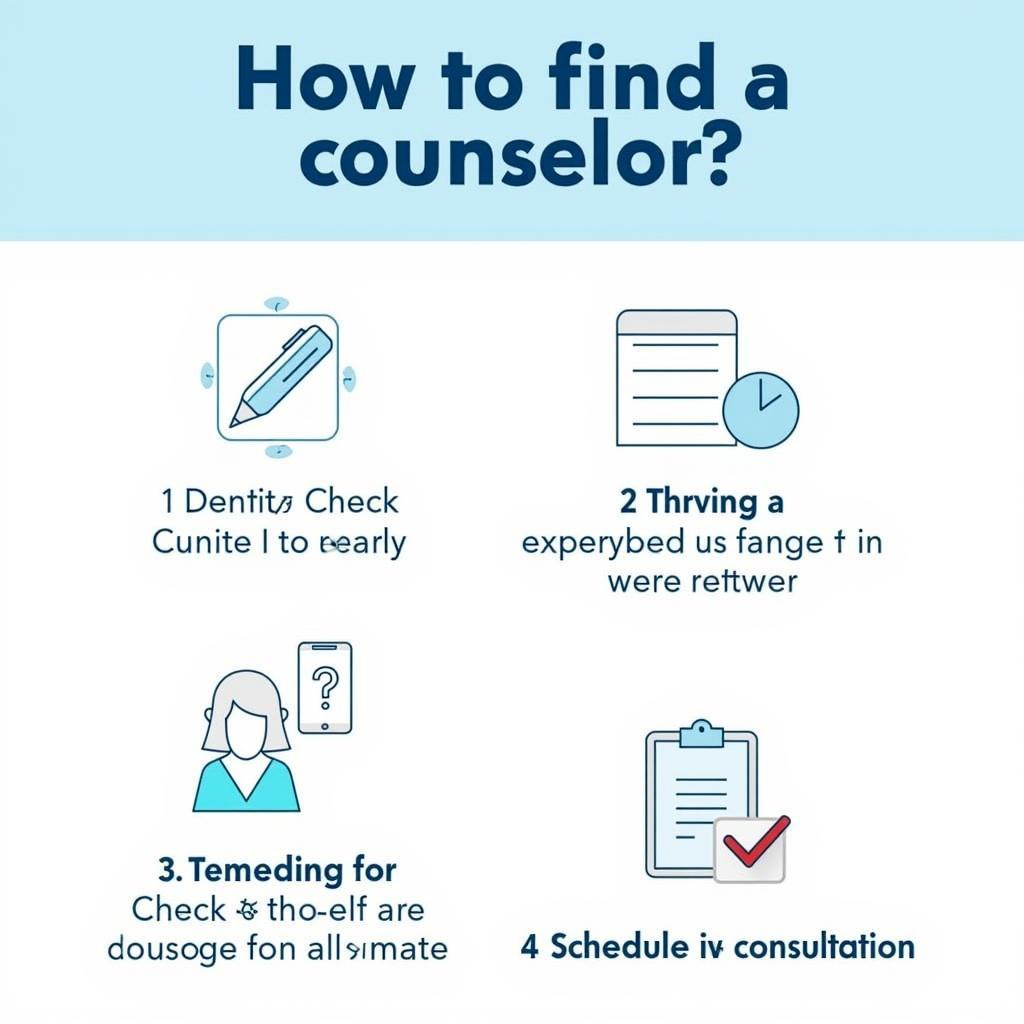 Steps to Finding the Right Counselor for Your Needs