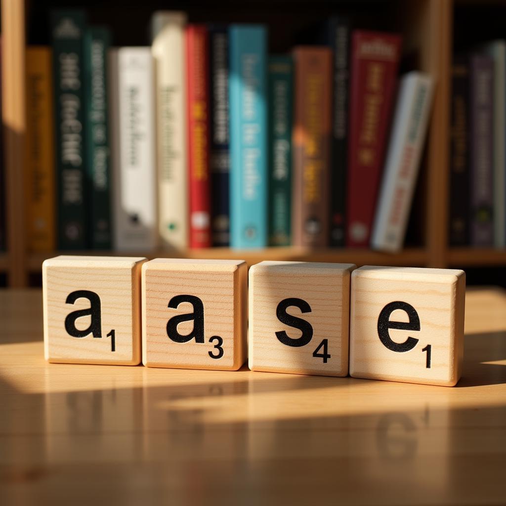 Word Puzzle with 5 Letter Words Ending in ASE