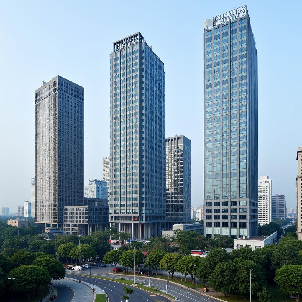 Foreign Banks Headquarters in Jakarta