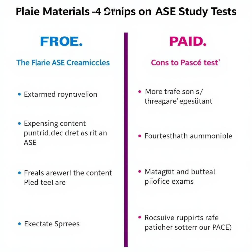 Comparing Free and Paid ASE Study Materials