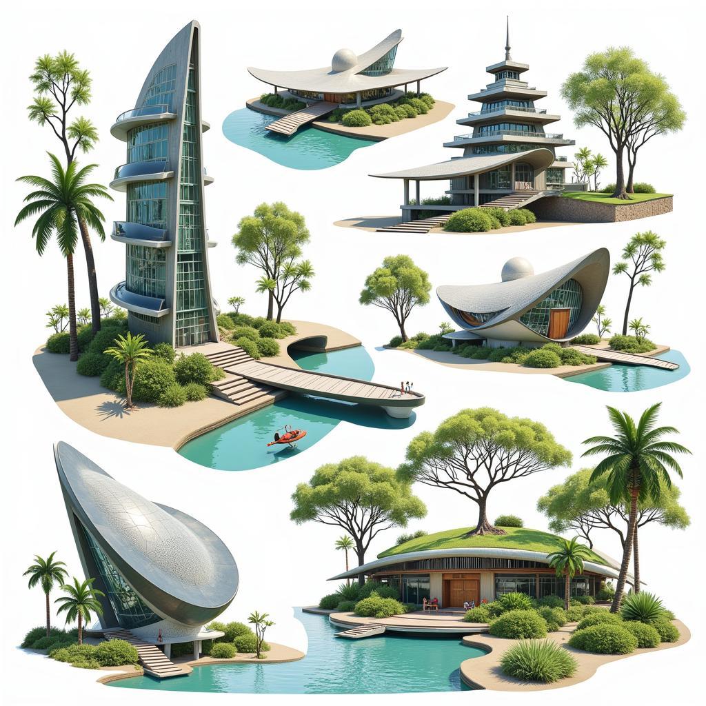 Future of ASEAN architecture with innovative and sustainable designs