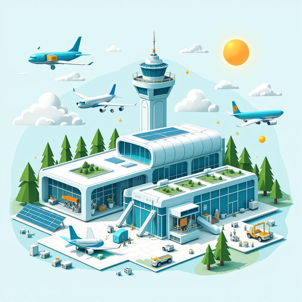 Technological advancements and sustainable practices in ASEAN airports