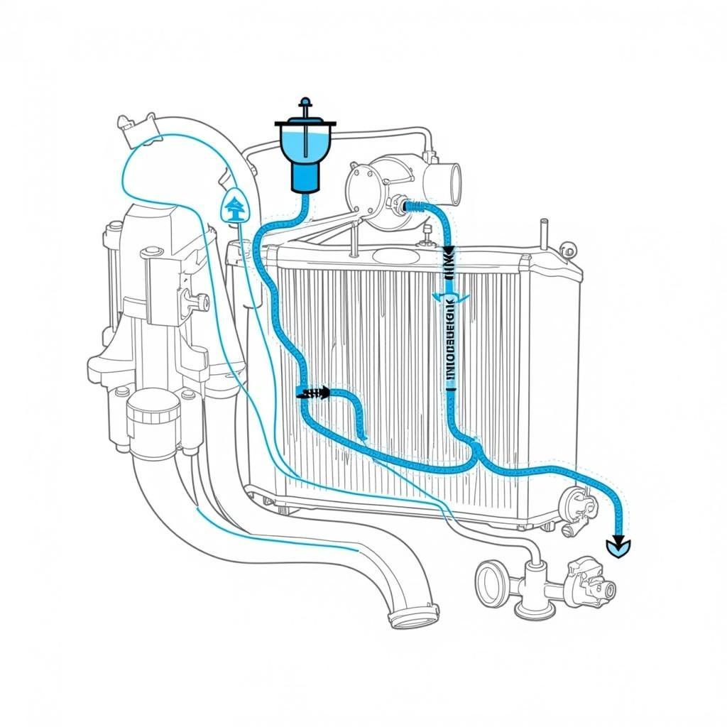 Hayabusa Radiator Hose Diagram