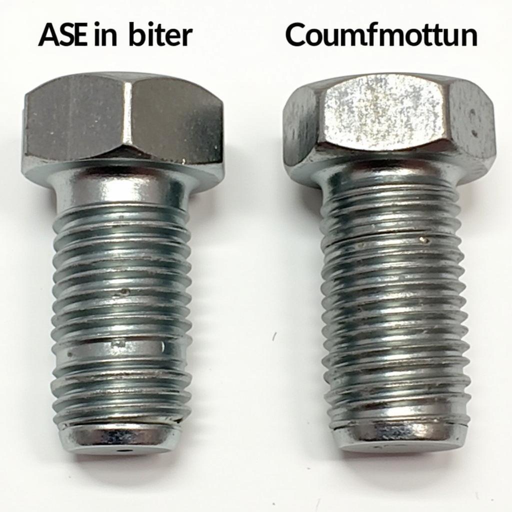 Identifying Counterfeit ASE Bolt Markings