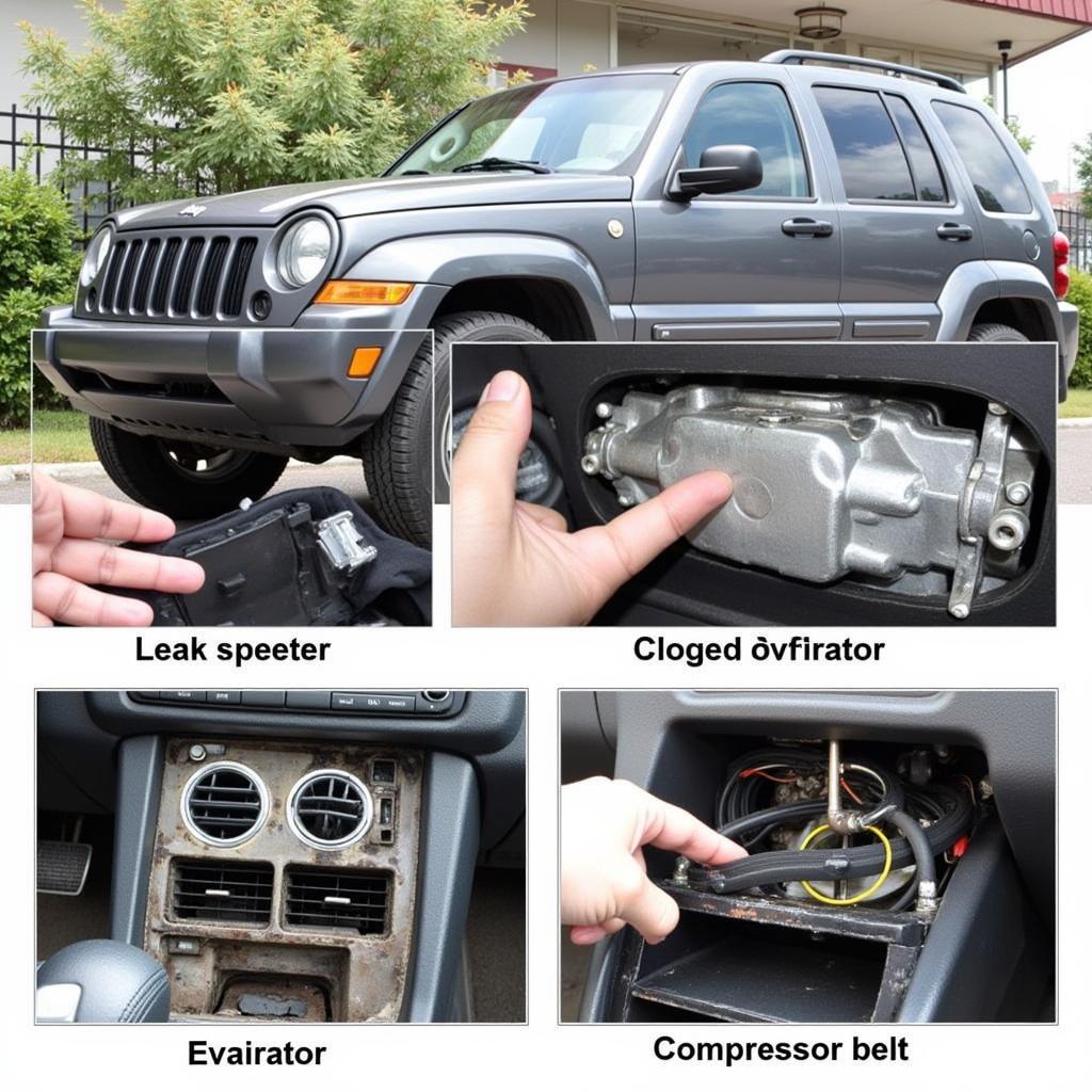 Troubleshooting AC Issues in a Jeep Liberty 2005 in ASEAN