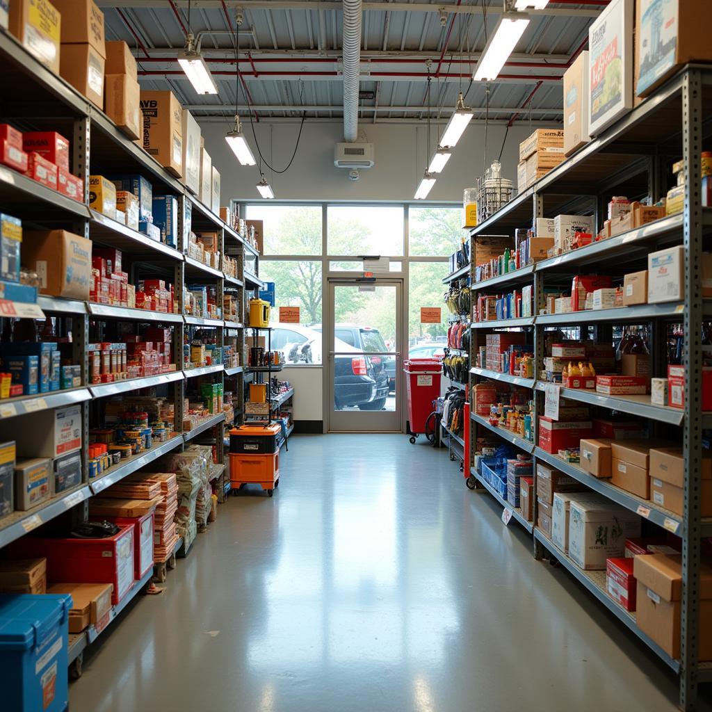 Interior of a Local Hardware Store in Sisseton, SD