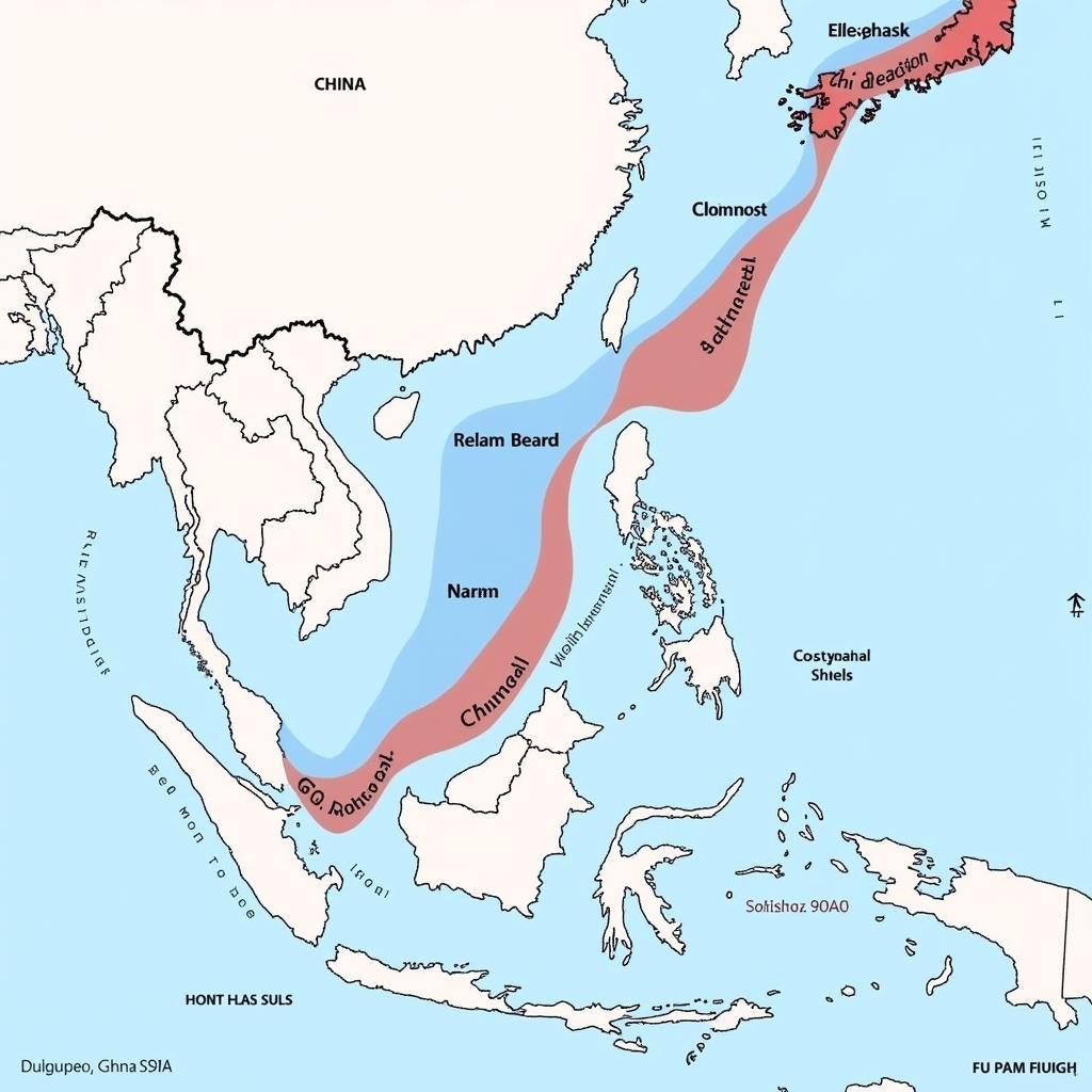 The Nine-Dash Line vs. UNCLOS Maritime Zones